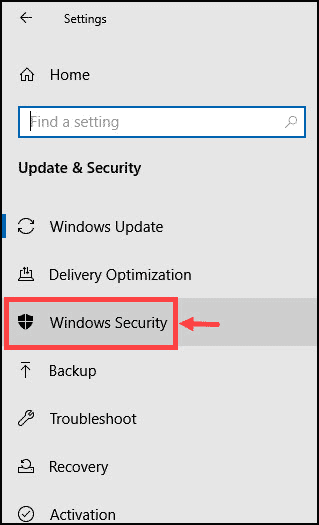 launch windows security