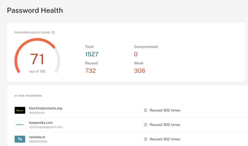 Password-Health